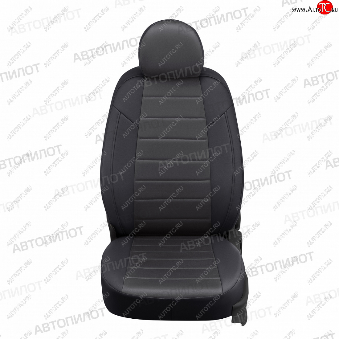 8 249 р. Чехлы сидений (экокожа/алькантара) Автопилот  Haval M6 (2021-2025) (черный/темно-серый)  с доставкой в г. Майкоп