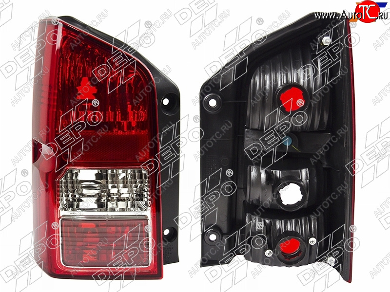 6 999 р. Фонарь задний Nissan Pathfinder 02-14 (Слева) DEPO 215-19J3L-LD-UE  с доставкой в г. Майкоп
