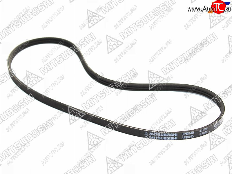 283 р. Ремень поликлиновой TOYOTA 2С CM5#CR2#CR3# NISSAN RB20DERB25DE C3334C35 (PS)                    MITSUBOSHI 3PK845  с доставкой в г. Майкоп