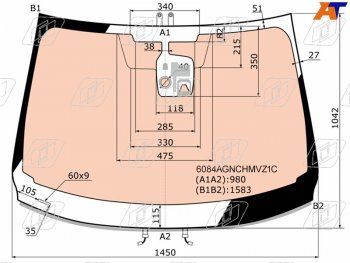 22 849 р. Стекло лобовое (Обогрев полный Камера Датчик дождя Молдинг) Nissan Qashqai 13-19 FUYAO 6084AGNCHMVZ1C  с доставкой в г. Майкоп. Увеличить фотографию 1