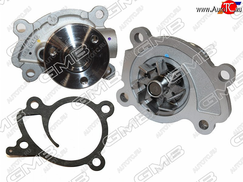 3 799 р. Насос водяного охлаждения с прокладкой GMB Nissan Qashqai 1 дорестайлинг (2007-2010)  с доставкой в г. Майкоп