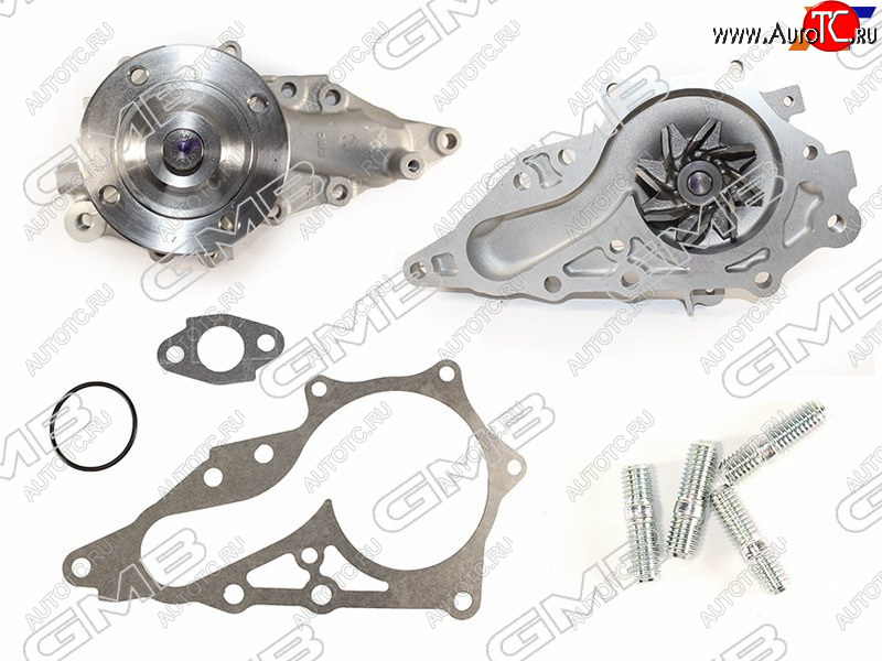 4 099 р. Насос водяного охлаждения TOYOTA MARK2,CHASER,CRESTA 2JZG#E 99-05 (с прокладкой) GMB GWT-120A  с доставкой в г. Майкоп