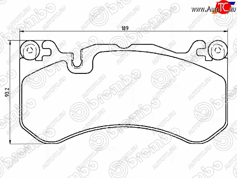 10 649 р. Колодки тормозные передние FL-FR SAT Mercedes-Benz S class X222 седан дорестайлинг (2014-2017)  с доставкой в г. Майкоп