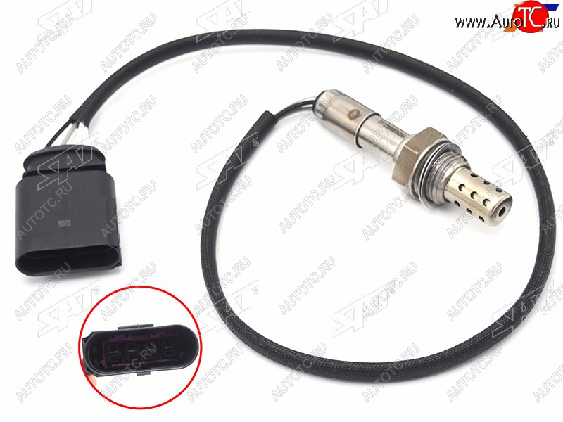 2 259 р. Датчик кислородный AUDI Q5 08-SKODA FABIAOCTAVIA 04-13VW POLO V 09-TOURAN 03-10POLO VI 20- SAT ST-036906262AA  с доставкой в г. Майкоп