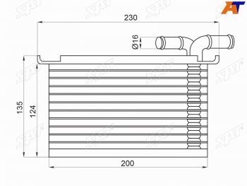 4 199 р. Интеркулер AUDI A1S1 10-A3S3 03-VOLKSWAGEN GOLF 08- SAT ST-03F145749B  с доставкой в г. Майкоп. Увеличить фотографию 1