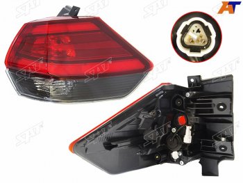 Фонарь задний правый SAT Nissan X-trail  3 T32 (2017-2022) рестайлинг