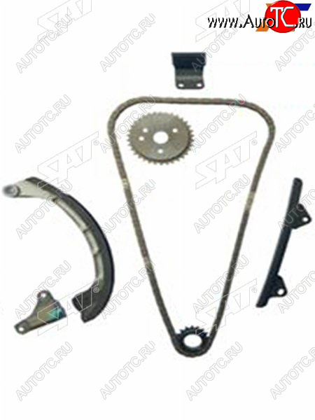 5 999 р. Комплект замены цепи ГРМ 2SZFE TOYOTA BELTA 05-RACTIS 05-VITZ 05- SAT ST-136-0005  с доставкой в г. Майкоп