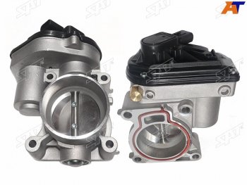 5 399 р. Дроссельная заслонка Ford Fiesta 02-08  Focus 04-11  Fusion 02-12  Mondeo 07-15 SAT ST-1537636  с доставкой в г. Майкоп. Увеличить фотографию 1