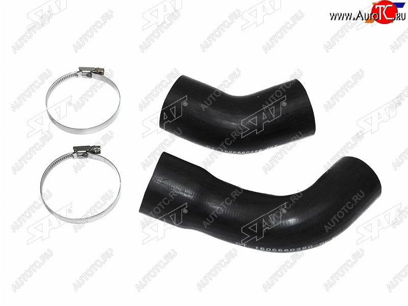 1 159 р. Патрубок интеркулера левый пластиковый CITROEN JUMPERFIAT DUCATOPEUGEOT BOXER 06-н.в.2,2D SAT ST-1606660380  с доставкой в г. Майкоп