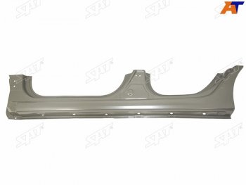 6 599 р. Порог Hyundai Solaris 10-17 (Слева) SAT ST-186-0001  с доставкой в г. Майкоп. Увеличить фотографию 1