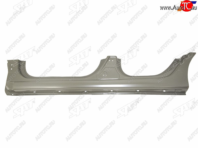 6 599 р. Порог Hyundai Solaris 10-17 (Слева) SAT ST-186-0001  с доставкой в г. Майкоп