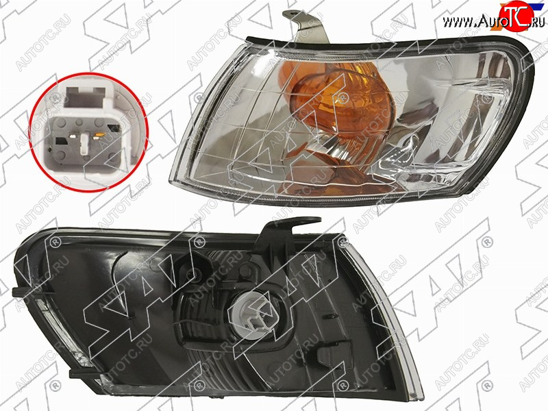 759 р. Габарит TOYOTA COROLLA 97-02 LH хрусталь SAT ST-212-15D8L  с доставкой в г. Майкоп