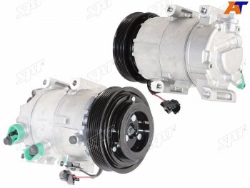 23 949 р. Компрессор кондиционера Hyundai Elantra 13-16  Kia Cerato 13-20  Soul 13-19  Hyundai i30 11-17 SAT ST-245-0029  с доставкой в г. Майкоп. Увеличить фотографию 1