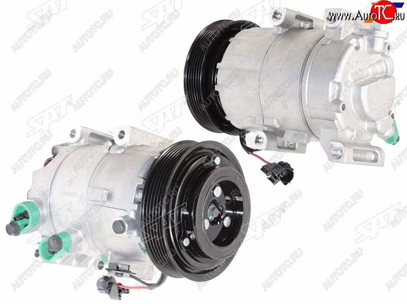 23 949 р. Компрессор кондиционера Hyundai Elantra 13-16  Kia Cerato 13-20  Soul 13-19  Hyundai i30 11-17 SAT ST-245-0029  с доставкой в г. Майкоп
