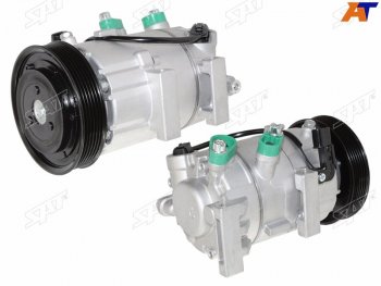 16 599 р. Компрессор кондиционера Hyundai Elantra 13-16  Kia Ceed 12-21  Soul 13-19  Hyundai i30 11-17  Ki SAT ST-245-0031  с доставкой в г. Майкоп. Увеличить фотографию 1