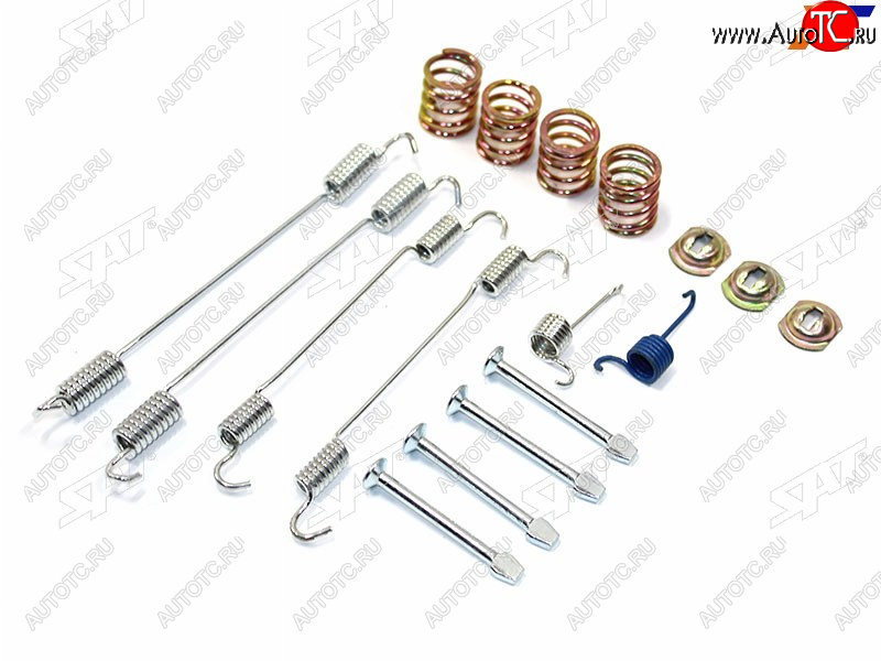 539 р. Комплект монтажный барабанных тормозных колодок NISSAN ALMERA G15RA SAT ST-44090-00QAD, st4409000qad SAT ST-44090-00QAD  с доставкой в г. Майкоп