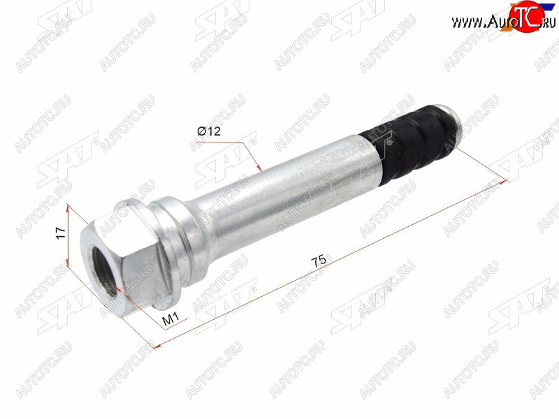 196 р. Направляющая суппорта перед верхняя KIA SORENTO 14-HYUNDAI SANTA FE 18- SAT ST-58162-4H000  с доставкой в г. Майкоп