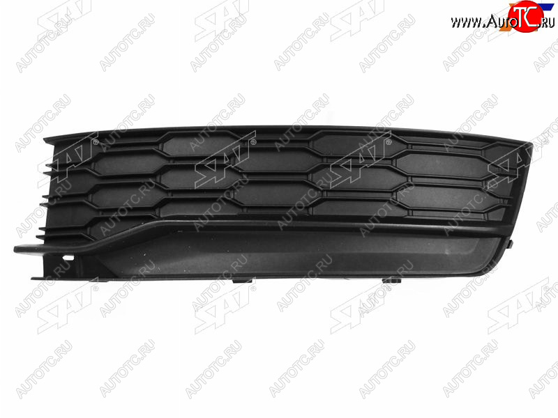 699 р. Заглушка в бампер под крюк LH SAT Skoda Rapid NH1 хэтчбэк рестайлинг (2015-2020)  с доставкой в г. Майкоп