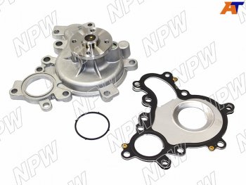 6 399 р. Насос водяного охлаждения TOYOTA LAND CRUISER 200 1URFE 12-TUNDRA #SK5# 09- (с прокладкой) NPW T-179  с доставкой в г. Майкоп. Увеличить фотографию 1