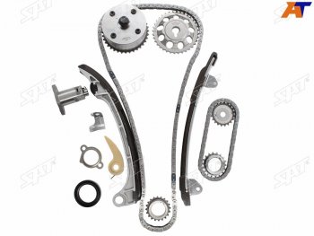 9 299 р. Комплект ГРМ TOYOTA 1AZ-FE2AZ-FE (VVT GEAR) 01- SAT TK-TY123-CD  с доставкой в г. Майкоп. Увеличить фотографию 1