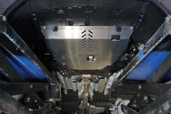 Защиты комплект (картер, кпп, топливопровода, бака) ТСС Тюнинг Changan CS55 Plus (2021-2025) (алюминий 4 мм)