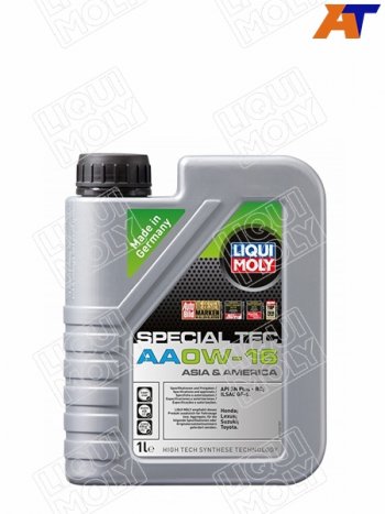 1 659 р. Масло моторное LIQUI MOLY Special Tec AA 0W-16 SPGF-6B 1л LIQUI MOLY 21326  с доставкой в г. Майкоп. Увеличить фотографию 1