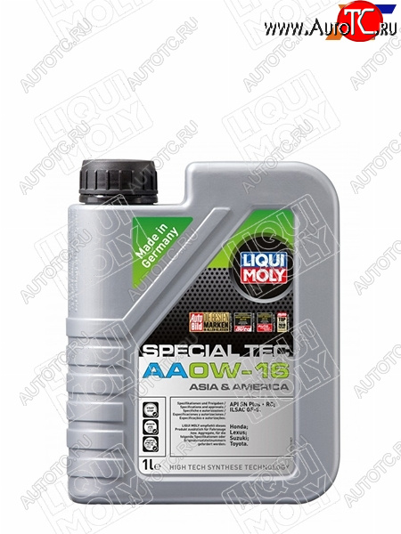 1 659 р. Масло моторное LIQUI MOLY Special Tec AA 0W-16 SPGF-6B 1л LIQUI MOLY 21326  с доставкой в г. Майкоп