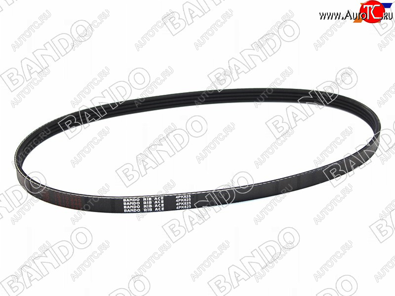 669 р. Ремень поликлиновой NISSAN SR1820 P11W10U13 (ALT-AC) YD25D R51MD40M 05-(PS) SUZUKI G16A VITARA 9 BANDO 4PK825  с доставкой в г. Майкоп