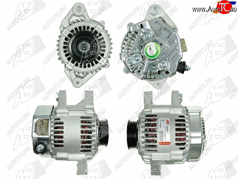 13 949 р. Генератор TOYOTA COROLLAPROBOXSUCCEEDPLATZVITZFUN CARGO 1.31.5 00-06 12NZ 12V 80A AS-PL A6033  с доставкой в г. Майкоп