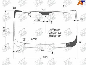 5 999 р. Стекло лобовое PEUGEOT BOXER IIFIAT DUCATO IICITROEN JUMPER II 06-                                 KMK FATT0008  с доставкой в г. Майкоп. Увеличить фотографию 1
