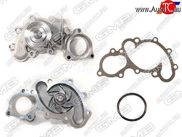 4 999 р. Насос водяного охлаждения TOYOTA LC PRADO VZJ120HILUX SURF VZN12# 5VZFE (с прокладкой) GMB GWT-103A  с доставкой в г. Майкоп