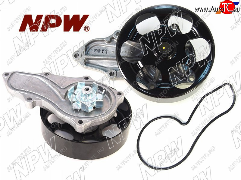 3 299 р. Насос водяного охлаждения с прокладкой K20 NPW Honda CR-V RE1,RE2,RE3,RE4,RE5,RE7 дорестайлинг (2007-2010)  с доставкой в г. Майкоп