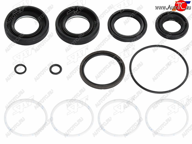 2 269 р. Ремкомплект рулевой рейки NISSAN ALMERA N15 95-00 PRIMERA P11 95-01 SAT K48010-0M000-KIT  с доставкой в г. Майкоп