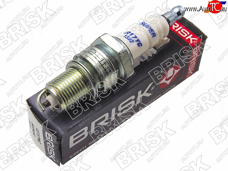 180 р. Свеча зажигания RENAULT LAGUNA 2.0 98-GAZ 2217270531103302UAZ 31603741PATRIOTHUNTER BRISK LR17YC  с доставкой в г. Майкоп