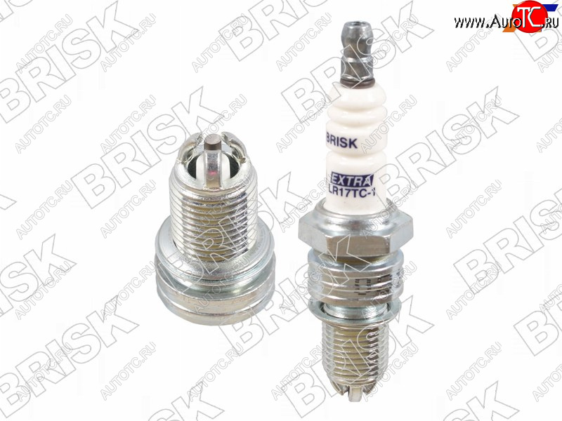 227 р. Свеча зажигания CHEVROLET AVEOSPARK 05-MMC COLTLANCERPAJERO 90-00 (EXTRA) BRISK LR17TC-1  с доставкой в г. Майкоп