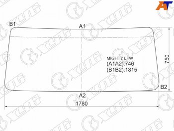 6 249 р. Стекло лобовое Hyundai HD65 99-18  HD72 99-18  HD75 99-18  HD78 99-18 XYG MIGHTY LFW  с доставкой в г. Майкоп. Увеличить фотографию 1