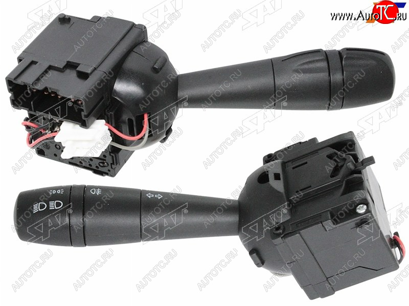 1 539 р. Переключатель подрулевой RENAULT LOGAN 14-CAPTUR 13-DUSTER 10- (с туманками) SAT ST-266-0003  с доставкой в г. Майкоп