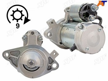5 249 р. Стартер Toyota Vitz 05-10  Belta 05-12  Yaris 05-20 (1 kW Z=9)                                    SAT ST-28100-40140  с доставкой в г. Майкоп. Увеличить фотографию 1