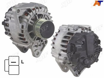 Генератор KIA CEED/RIO/HYUNDAI I30/GETZ 1.4D-1.6D 02- D4F# 12V 120A SAT ST-85-0099, st850099 SAT ST-85-0099