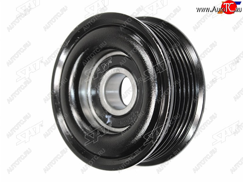 599 р. Ролик приводного ремня натяжной MAZDA 3 04-095 1,8-2,0 05-10 (D=75) SAT ST-L372-15-980C  с доставкой в г. Майкоп