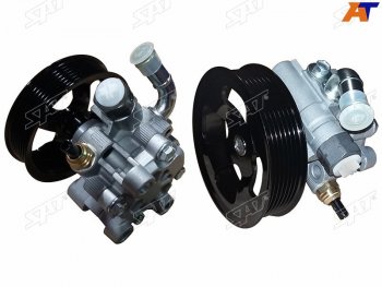 5 899 р. Насос ГУР TOYOTA CAMRYHARRIERHIGHLANDERKLUGER 00- (7PK) SAT ST-VP15  с доставкой в г. Майкоп. Увеличить фотографию 2
