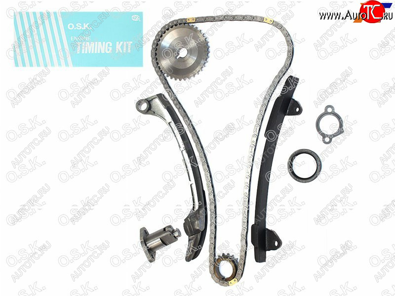 13 399 р. Комплект для замены цепи ГРМ TOYOTA 1AZ-FE2AZ-FE 01- OSK T031K  с доставкой в г. Майкоп