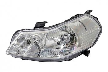 8 949 р. Левая фара (под корректор) DEPO Suzuki SX4 GYC21S дорестайлинг седан (2006-2012)  с доставкой в г. Майкоп. Увеличить фотографию 2