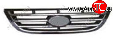 2 249 р. Решетка радиатора (пр-во Китай) BodyParts  KIA Cerato 2 TD седан (2008-2013)  с доставкой в г. Майкоп