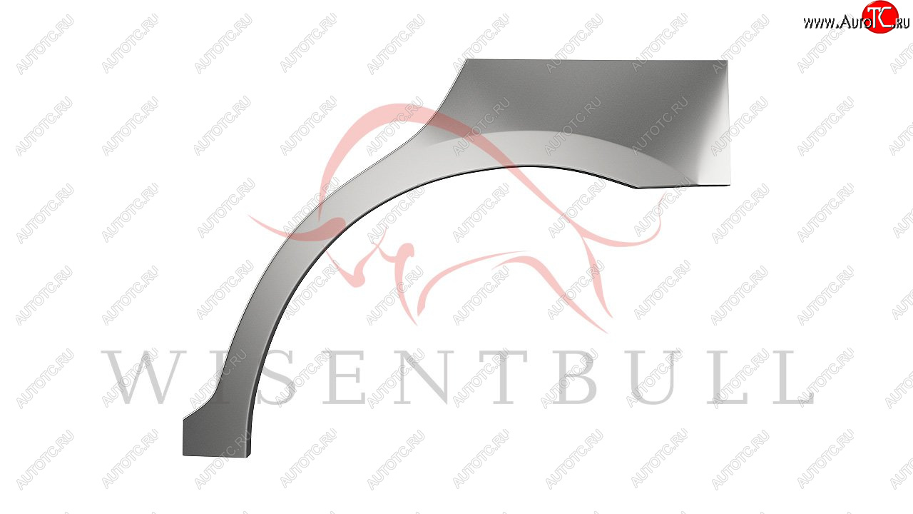 2 189 р. Левая задняя ремонтная арка (внешняя) Wisentbull  Hyundai Verna  2 MC (2005-2011) седан  с доставкой в г. Майкоп