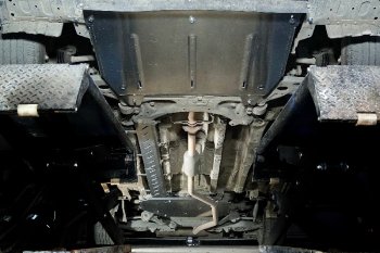 Защиты комплект (картер и кпп, топливопровода, бака) 1.5T 2WD ТСС Тюнинг GAC GS5 (2018-2025) (алюминий 4 мм)