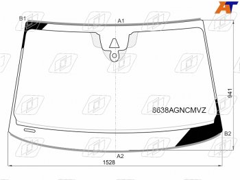 11 599 р. Стекло лобовое (Камера Датчик дождя Молдинг) Audi A8 17- FUYAO 8638AGNCMVZ  с доставкой в г. Майкоп. Увеличить фотографию 1