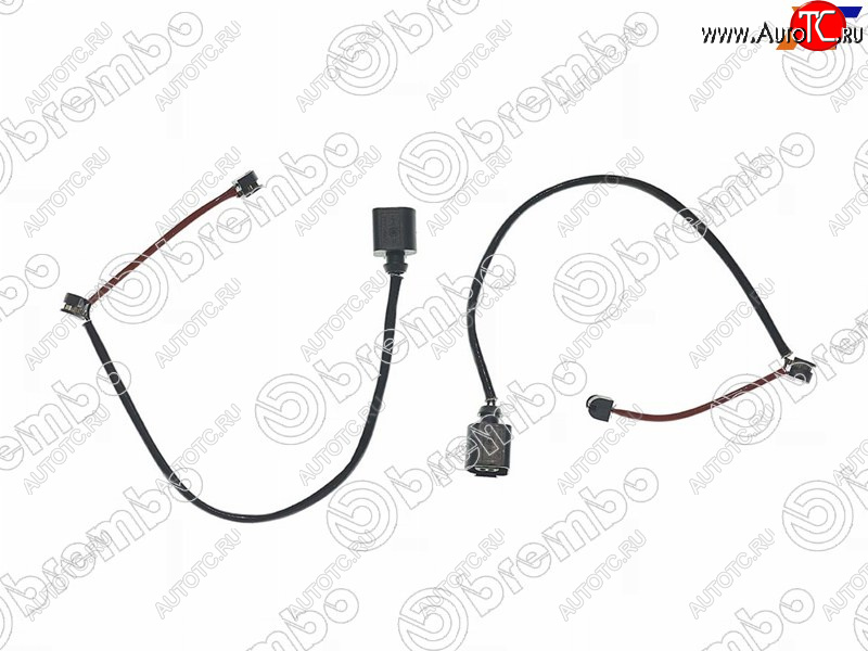 859 р. Датчик износа тормозных колодок FR VW TOUAREG 02-PORSCHE CAYENNE 02- (комплект 2шт)                 BREMBO A 00 206  с доставкой в г. Майкоп