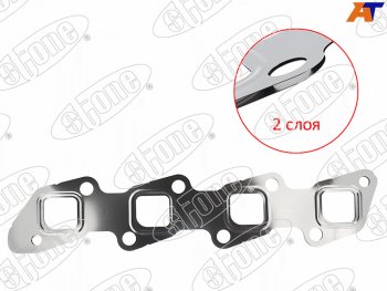 539 р. Прокладка выпускного коллектора NISSAN PATHFINDERNAVARANP300X-TRAIL YD22ETIYD25DDTI STONE JB-02771  с доставкой в г. Майкоп. Увеличить фотографию 1
