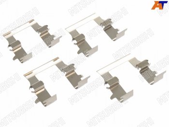 1 499 р. Комплект монтажный тормозных колодок FR MITSUBISHI AIRTREKOUTLANDERCOLTLANCERGALANTPAJERO MITSUBISHI MR389599  с доставкой в г. Майкоп. Увеличить фотографию 1